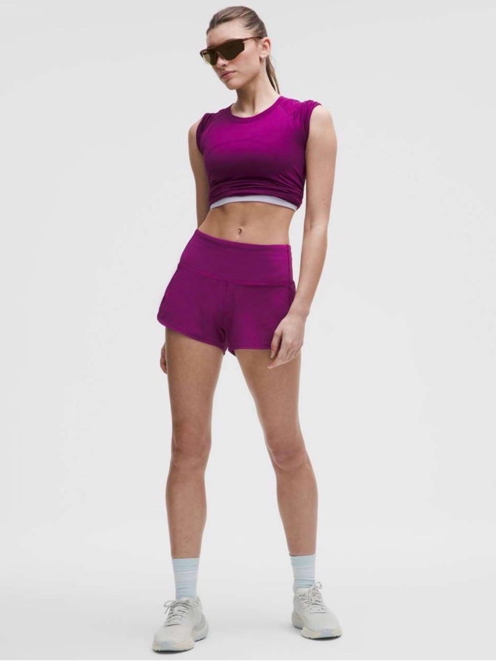 lululemon athletics Speed Up HR Short 2.5” Chilled Grape 6